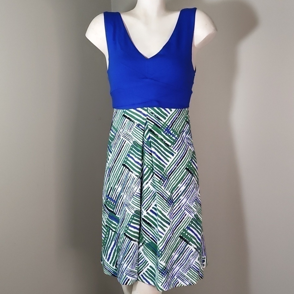 ANTHROPOLOGIE HD in Paris Sleeveless Summer Dress sz 10 NEW